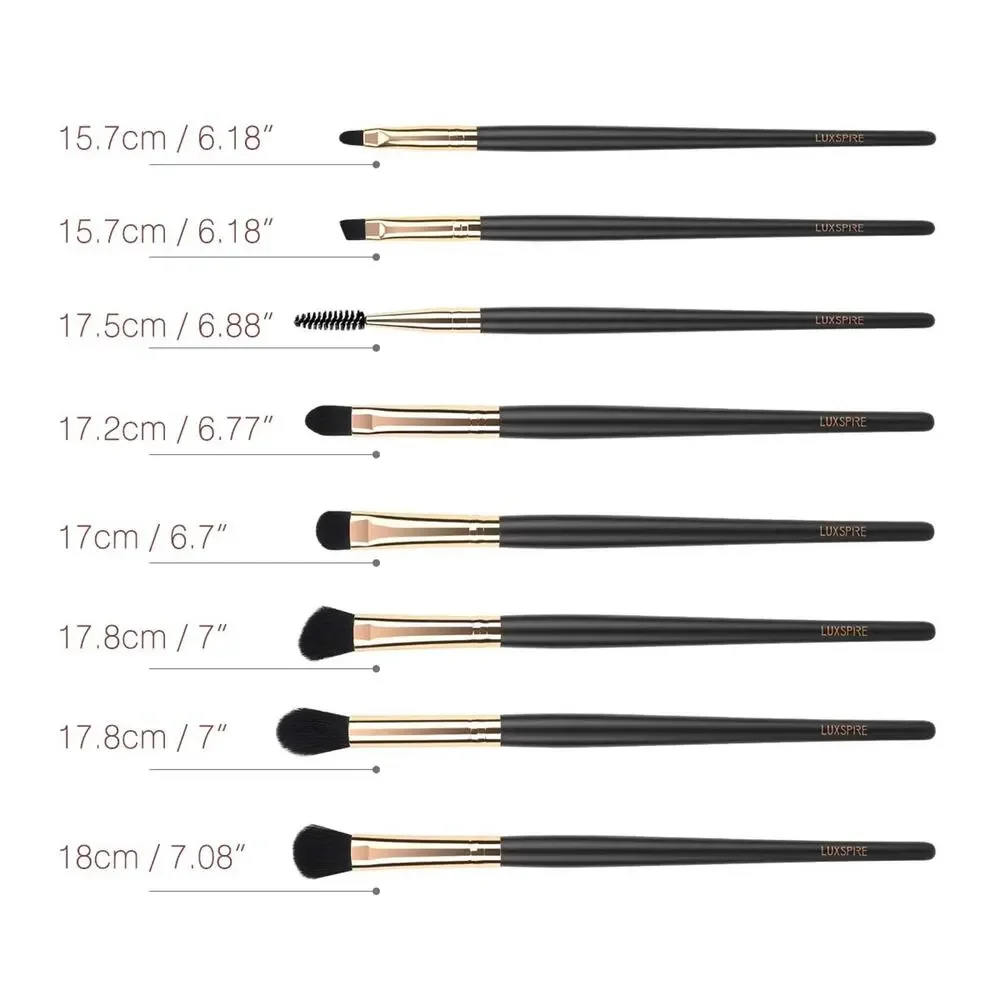 NEW Makeup Brushes Set Luxspire 8 Pieces Professional Cosmetic Makeup Tools